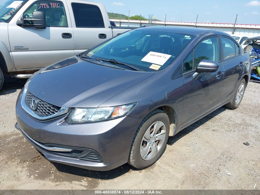 2015 HONDA CIVIC LX - 19XFB2F55FE080589