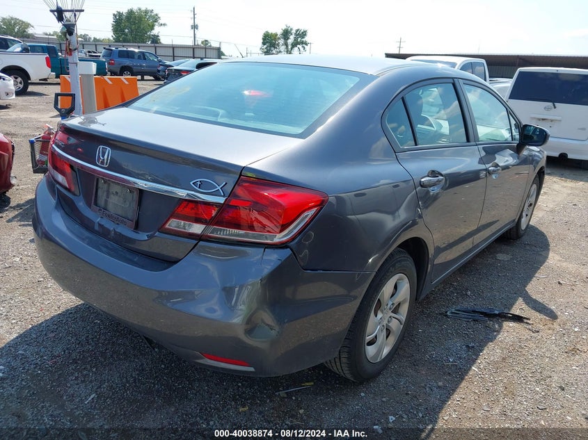 2015 HONDA CIVIC LX - 19XFB2F55FE080589