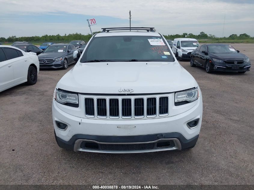 2015 Jeep Grand Cherokee Limited VIN: 1C4RJEBG9FC693945 Lot: 40038878