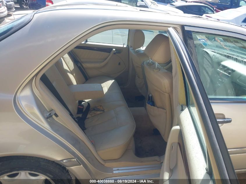 1999 Mercedes-Benz C 230 Kompressor VIN: WDBHA24G0XA754084 Lot: 40038880