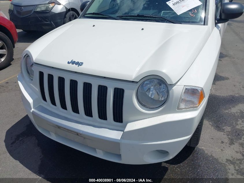 2007 Jeep Compass Limited VIN: 1J8FF57WX7D198520 Lot: 40038901