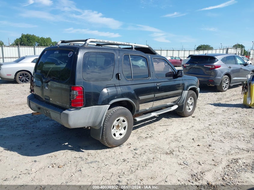 2000 Nissan Xterra Xe/Se VIN: 5N1ED28Y2YC606275 Lot: 40038902