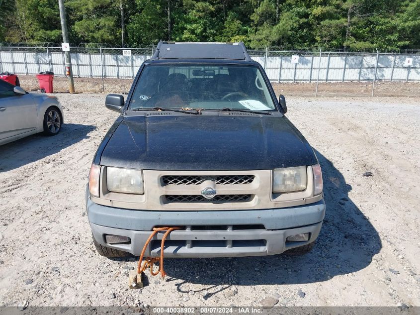 2000 Nissan Xterra Xe/Se VIN: 5N1ED28Y2YC606275 Lot: 40038902