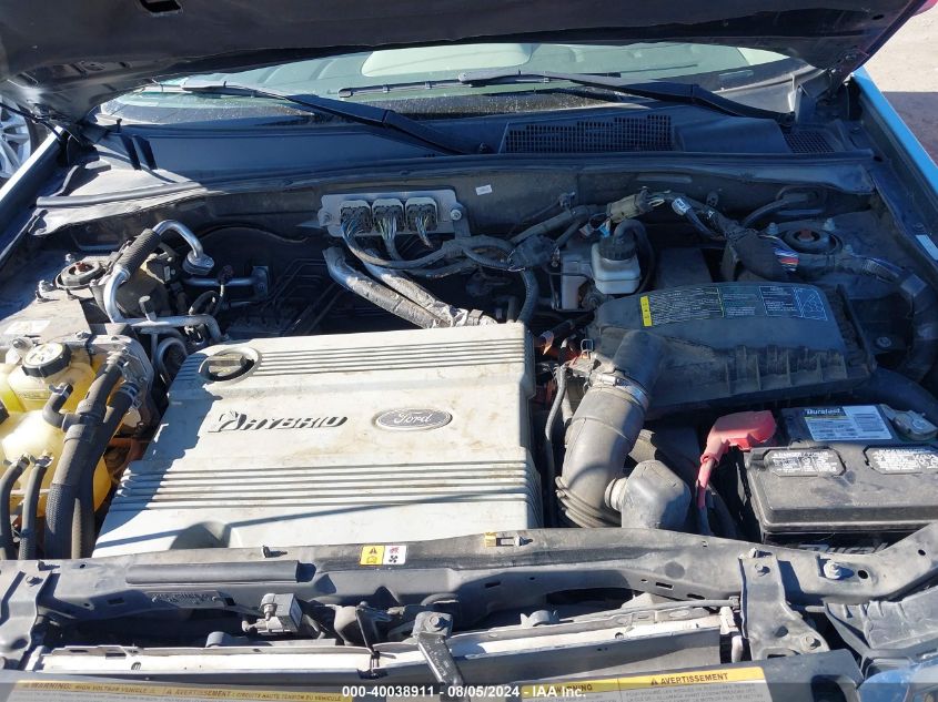 2008 Ford Escape Hybrid VIN: 1FMCU59H38KA22173 Lot: 40038911