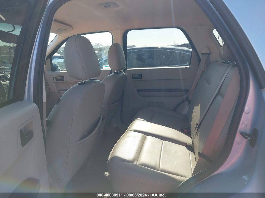 2008 Ford Escape Hybrid VIN: 1FMCU59H38KA22173 Lot: 40038911