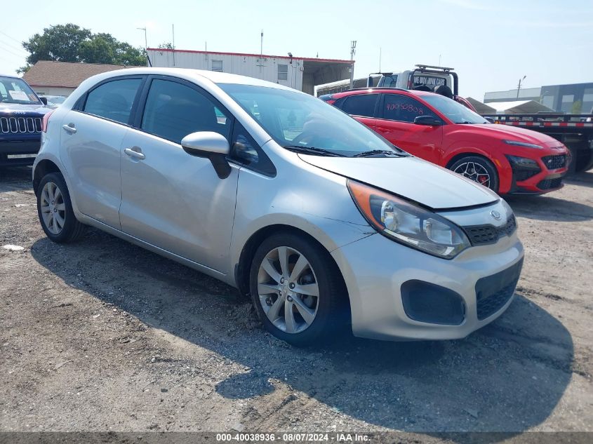 2012 Kia Rio5 Lx VIN: KNADM5A3XC6027183 Lot: 40038936