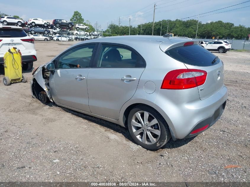 2012 Kia Rio5 Lx VIN: KNADM5A3XC6027183 Lot: 40038936