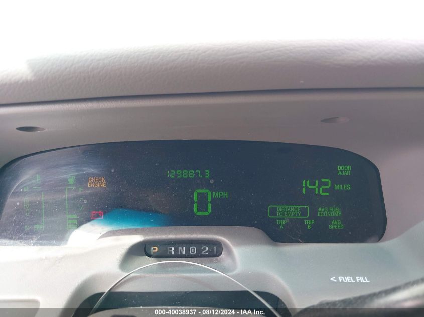 2001 Mercury Grand Marquis Ls VIN: 2MEFM75W81X604997 Lot: 40038937