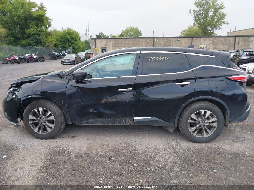 2018 Nissan Murano S VIN: 5N1AZ2MH0JN153886 Lot: 40038938