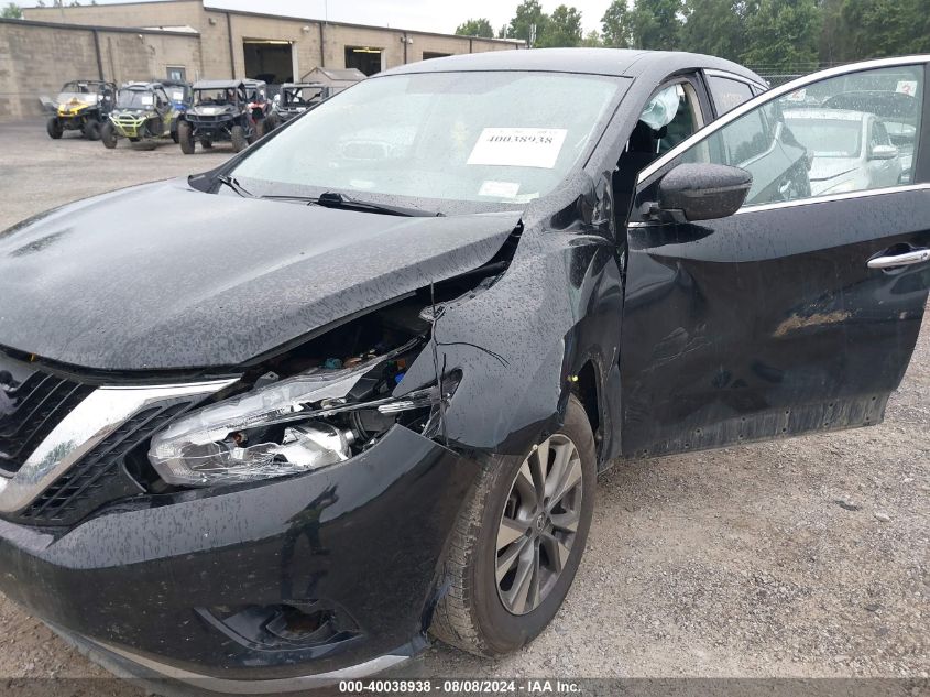 2018 Nissan Murano S VIN: 5N1AZ2MH0JN153886 Lot: 40038938