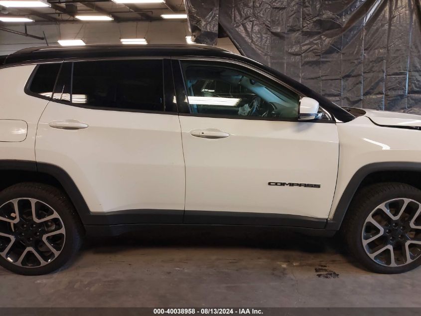 2018 Jeep Compass Limited 4X4 VIN: 3C4NJDCB9JT306884 Lot: 40038958