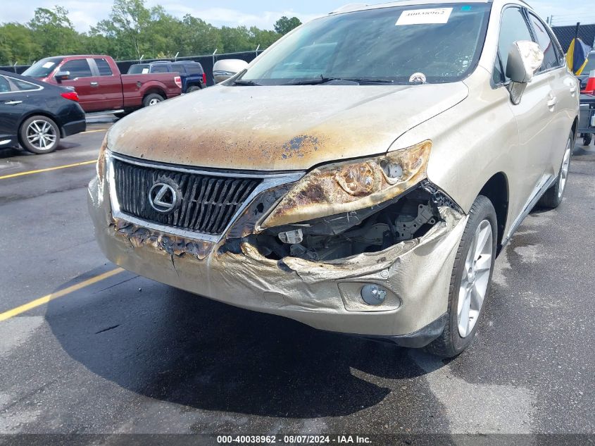 2011 Lexus Rx 350 VIN: 2T2BK1BA8BC092249 Lot: 40038962