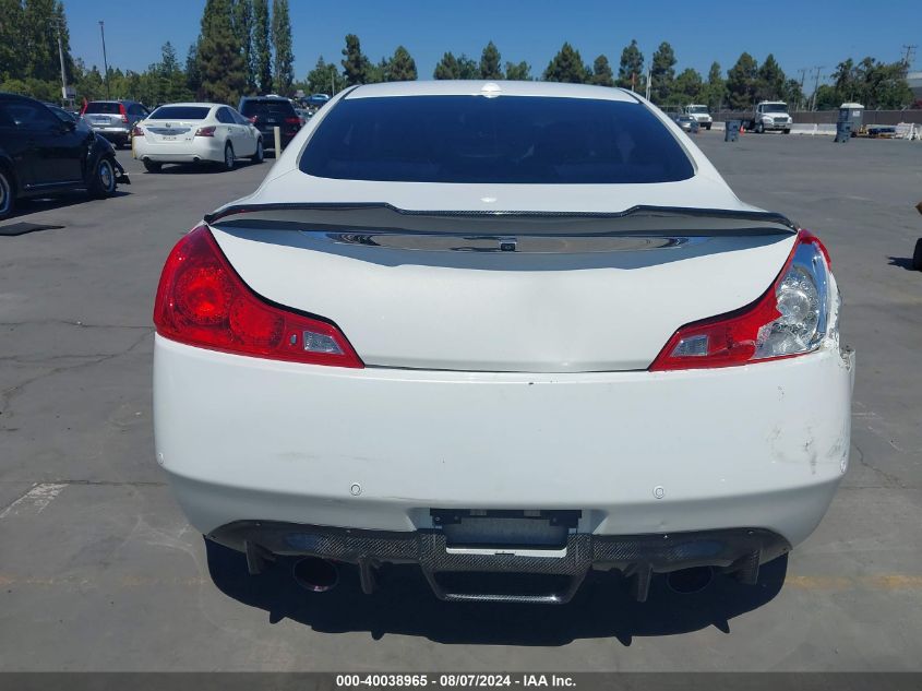 2010 Infiniti G37 Journey VIN: JN1CV6EK7AM101206 Lot: 40038965