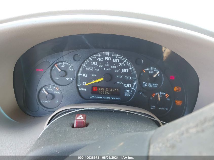 2000 Chevrolet Astro VIN: 1GNEL19W1YB150894 Lot: 40038973