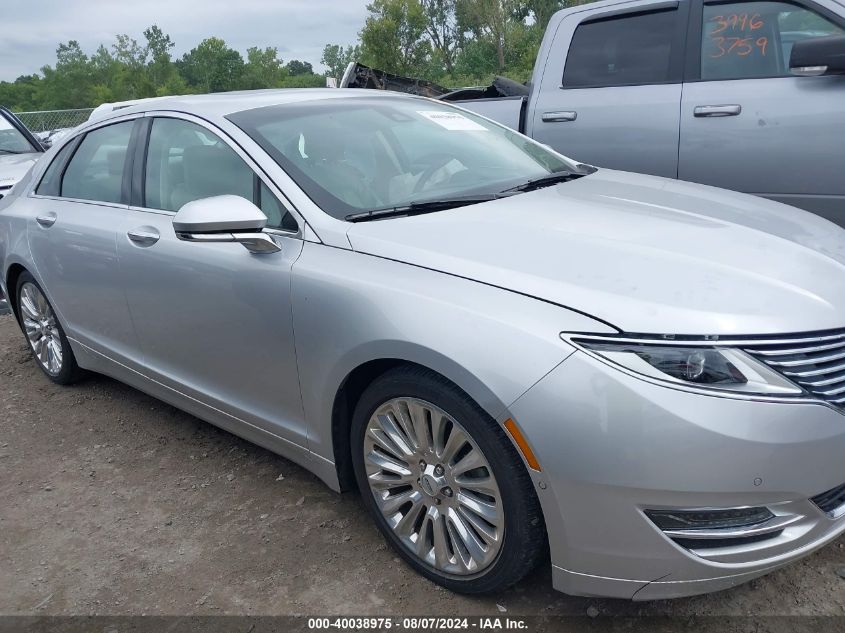 2016 Lincoln Mkz VIN: 3LN6L2J99GR605246 Lot: 40038975