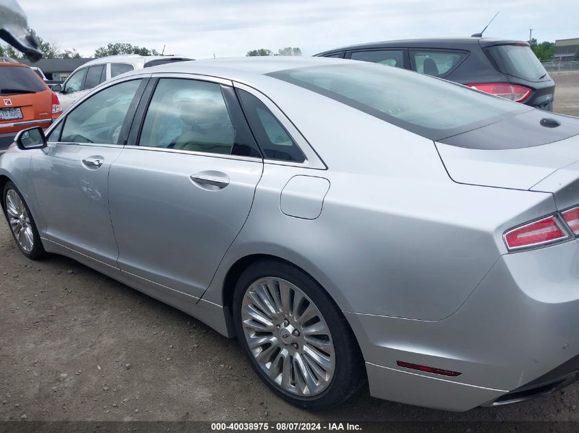 2016 Lincoln Mkz VIN: 3LN6L2J99GR605246 Lot: 40038975