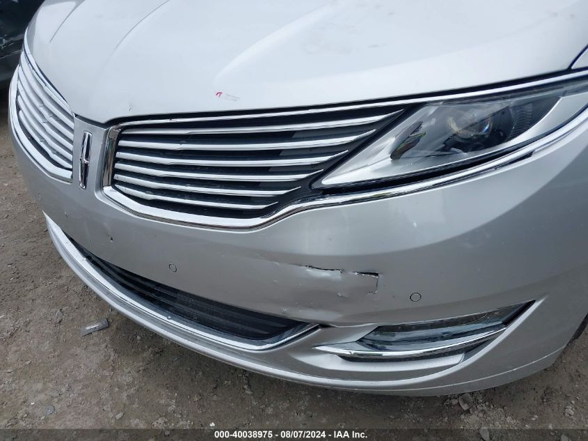 2016 Lincoln Mkz VIN: 3LN6L2J99GR605246 Lot: 40038975