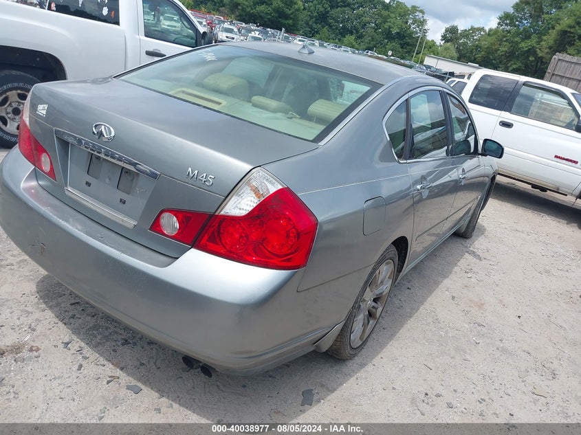 2006 Infiniti M45 VIN: JNKBY01E26M206352 Lot: 40038977