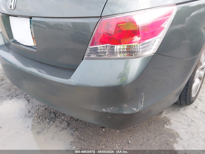 2009 Honda Accord 2.4 Ex-L VIN: 1HGCP268X9A076058 Lot: 40038978
