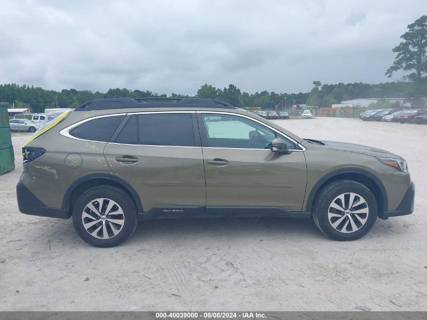 2022 Subaru Outback Premium VIN: 4S4BTACC4N3196778 Lot: 40039000