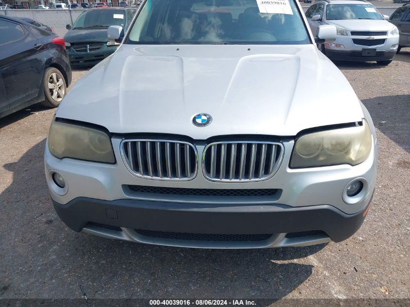 2007 BMW X3 3.0Si VIN: WBXPC93427WF18164 Lot: 40039016