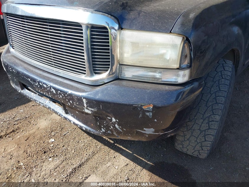 2000 Ford F-250 Lariat/Xl/Xlt VIN: 1FTNW20S8YED88451 Lot: 40039018