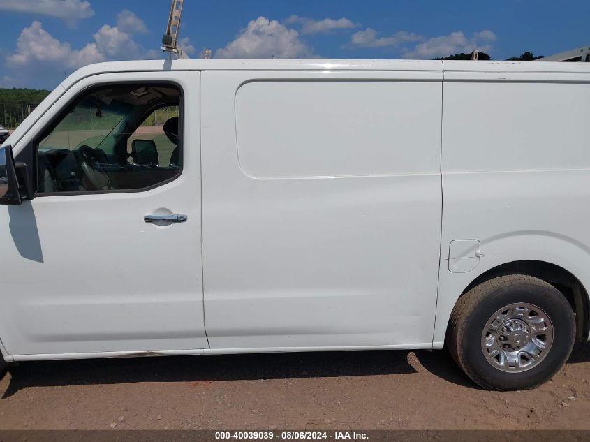 2016 Nissan Nv Cargo Nv2500 Hd S V8/Sl V8/Sv V8 VIN: 1N6AF0KY1GN804940 Lot: 40039039