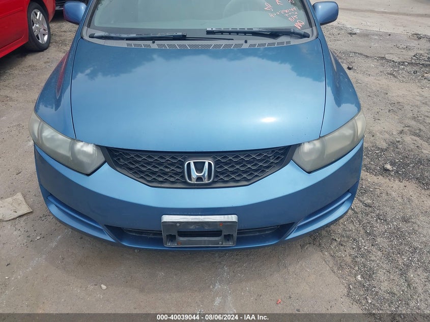 2009 Honda Civic Lx VIN: 2HGFG12689H500849 Lot: 40039044