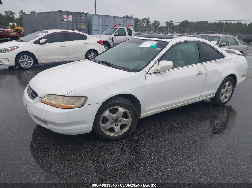 2000 Honda Accord 3.0 Ex VIN: 1HGCG2253YA019775 Lot: 40660856