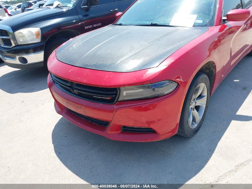 2015 Dodge Charger Sxt VIN: 2C3CDXHG4FH784185 Lot: 40039046