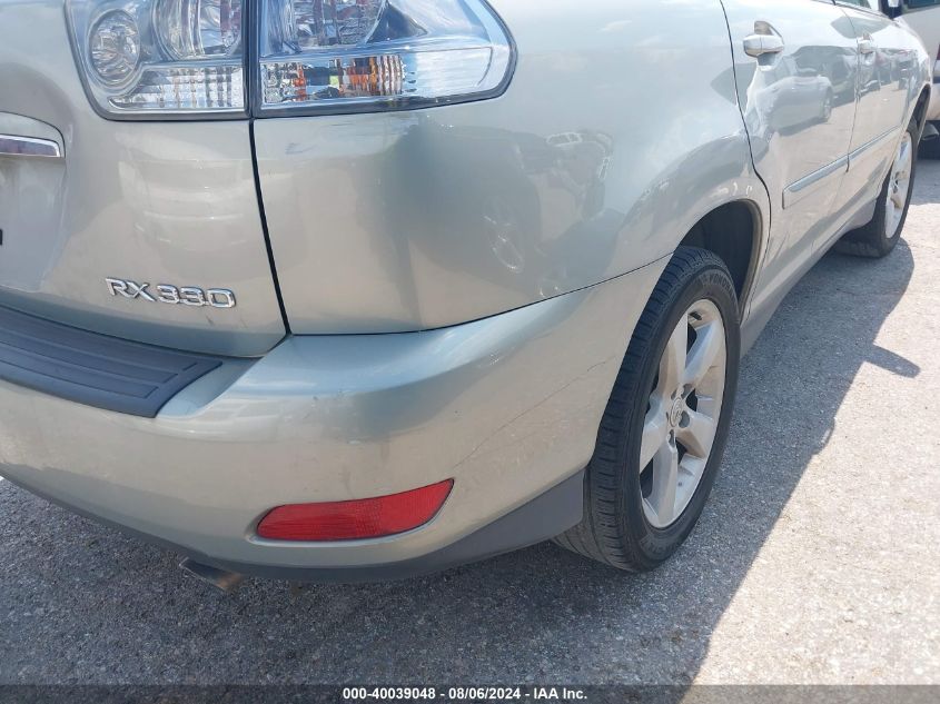 2004 Lexus Rx 330 VIN: JTJGA31U140038077 Lot: 40039048