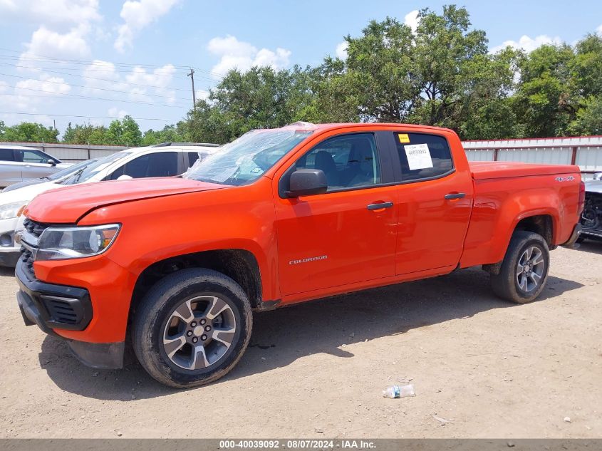 2022 Chevrolet Colorado 4Wd Long Box Wt VIN: 1GCGTBEN4N1120987 Lot: 40039092