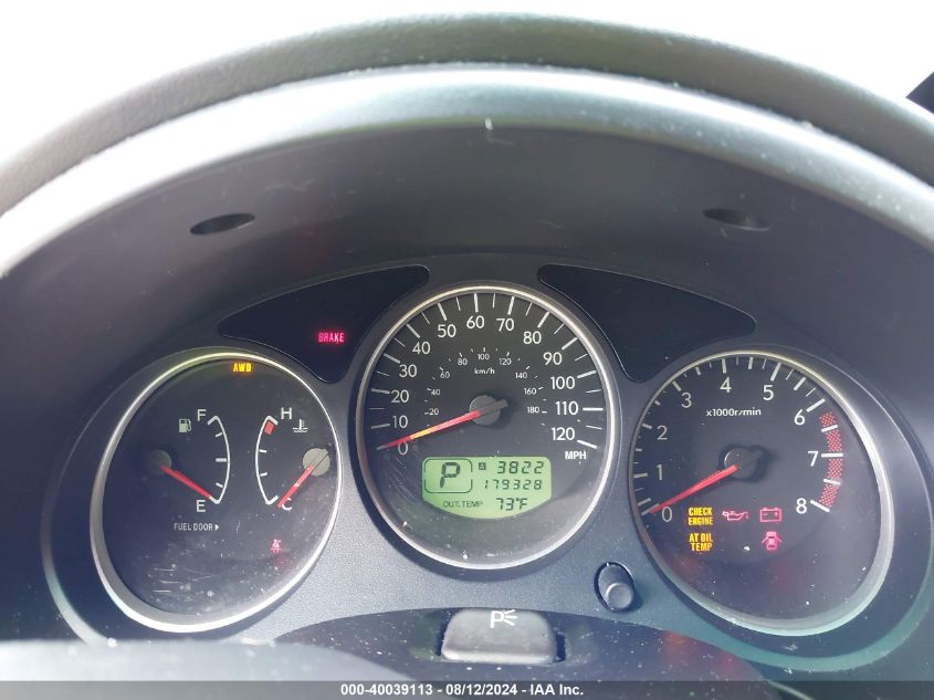 2005 Subaru Forester 2.5Xs L.l. Bean VIN: JF1SG67655H748193 Lot: 40039113