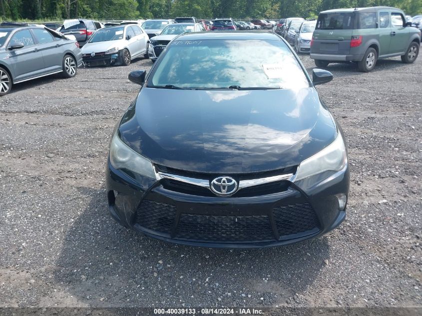 2015 Toyota Camry Se VIN: 4T1BF1FK8FU933390 Lot: 40039133