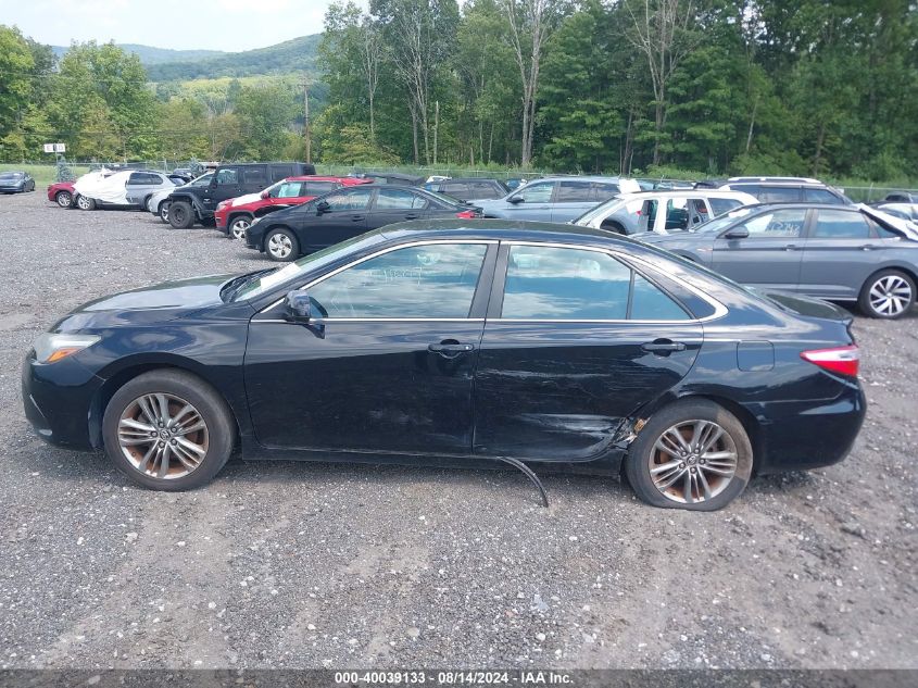 2015 Toyota Camry Se VIN: 4T1BF1FK8FU933390 Lot: 40039133