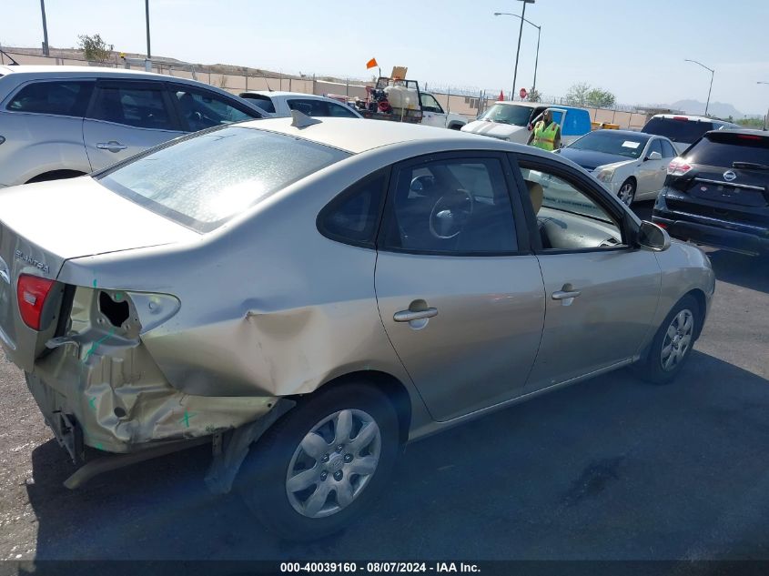 2010 Hyundai Elantra Blue/Gls/Se VIN: KMHDU4AD0AU947981 Lot: 40039160