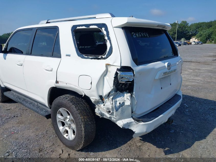 2015 Toyota 4Runner Sr5 VIN: JTEBU5JR1F5245484 Lot: 40039167