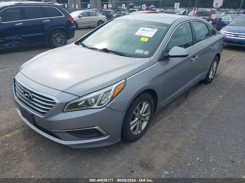 2017 Hyundai Sonata VIN: 5NPE24AFXHH456449 Lot: 40039177