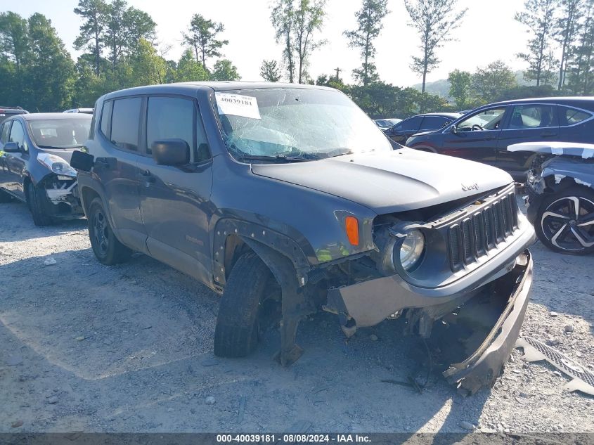 2018 Jeep Renegade Sport 4X4 VIN: ZACCJBAB0JPJ54562 Lot: 40039181