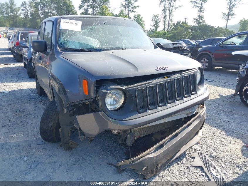 2018 Jeep Renegade Sport 4X4 VIN: ZACCJBAB0JPJ54562 Lot: 40039181