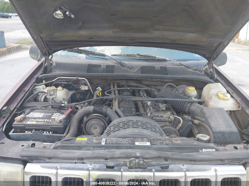 1997 Jeep Grand Cherokee Laredo/Tsi VIN: 1J4GZ58SXVC606882 Lot: 40039222