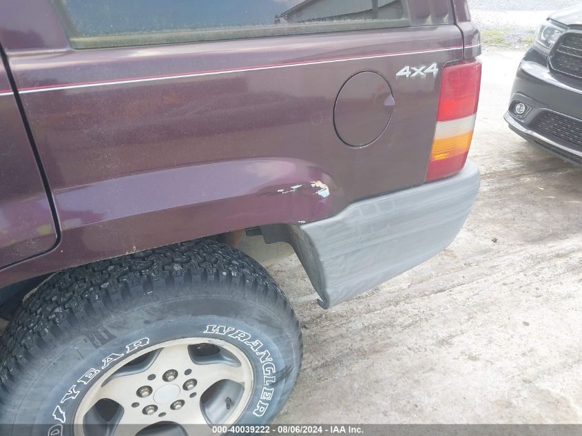 1997 Jeep Grand Cherokee Laredo/Tsi VIN: 1J4GZ58SXVC606882 Lot: 40039222