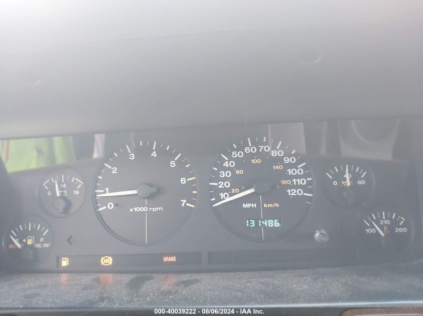 1997 Jeep Grand Cherokee Laredo/Tsi VIN: 1J4GZ58SXVC606882 Lot: 40039222