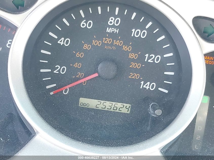 2007 Toyota Highlander VIN: JTEGD21A470162841 Lot: 40039227