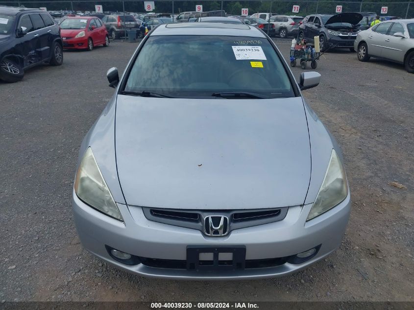 2004 Honda Accord 2.4 Ex VIN: 1HGCM56864A135626 Lot: 40039230