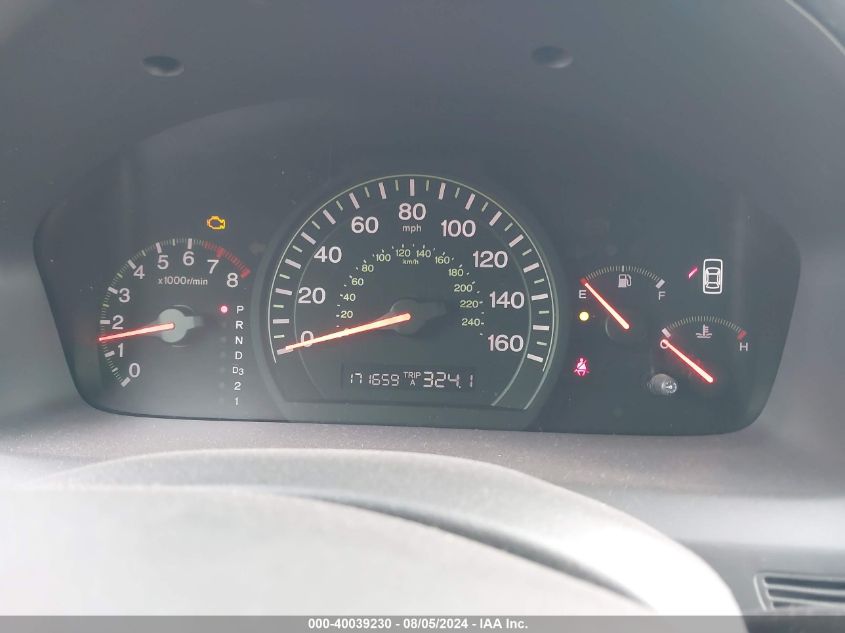 2004 Honda Accord 2.4 Ex VIN: 1HGCM56864A135626 Lot: 40039230