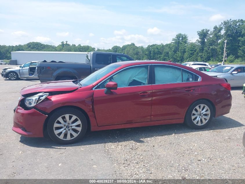 2017 Subaru Legacy 2.5I Premium VIN: 4S3BNAC62H3069251 Lot: 40039237