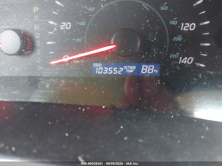 2009 Toyota Camry Le VIN: 4T1BE46K19U337854 Lot: 40039241