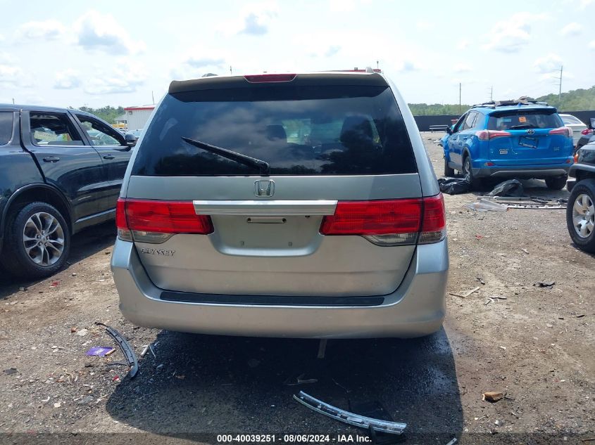 2010 Honda Odyssey Ex-L VIN: 5FNRL3H62AB009875 Lot: 40039251