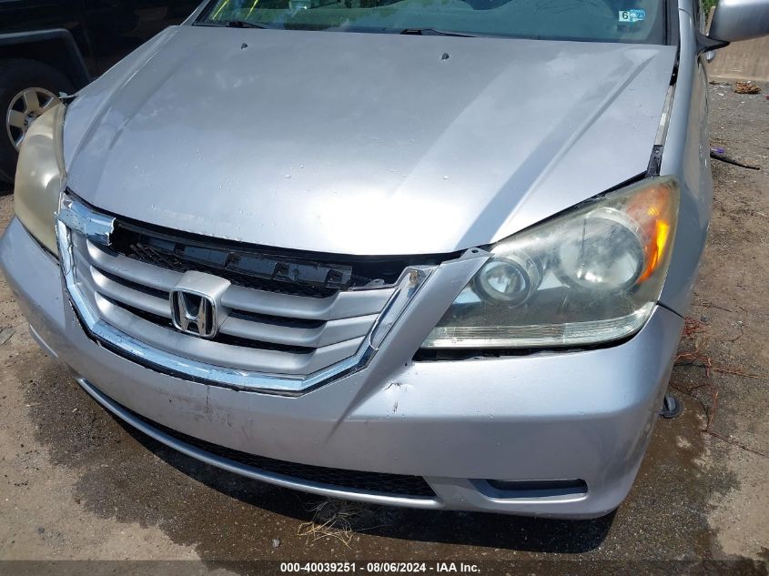 2010 Honda Odyssey Ex-L VIN: 5FNRL3H62AB009875 Lot: 40039251